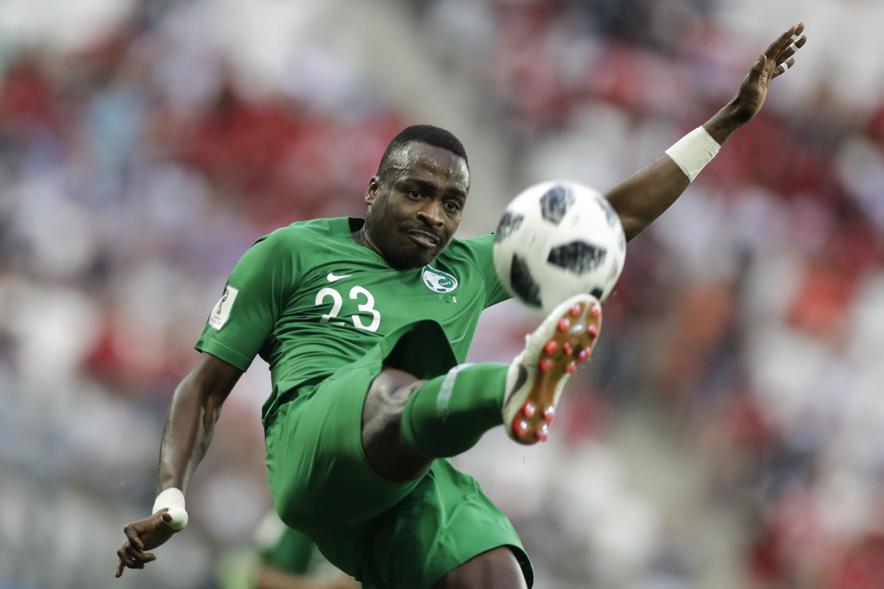 Saudi Arabia's Motaz Hawsawi